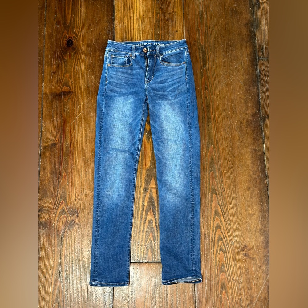 American eagle high rise skinny 2